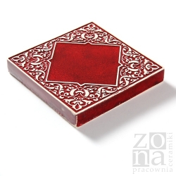 andante 100x100x15mm red