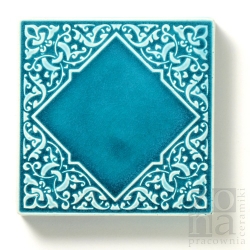 andante 100x100x15mm turquoise