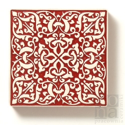 andante 100x100x15mm red