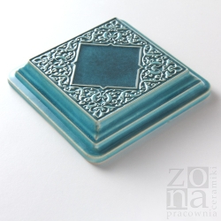 andante 135x135x25mm  turquoise