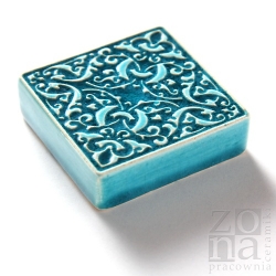 andante 50x50x15mm turquoise