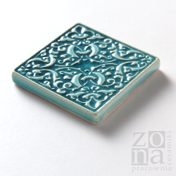 andante 50x50x7mm  turquoise
