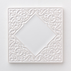 andante 100x100x7mm white