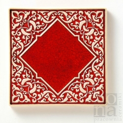 andante 100x100x7mm red