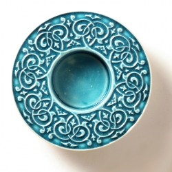 barokowy śr.10cm turquoise