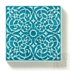 cantabile 100x100x15mm turquoise