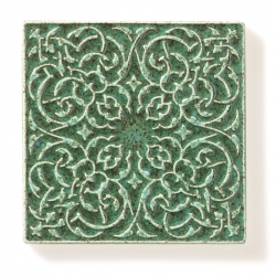 cantabille 100x100x7mm green-turquoise