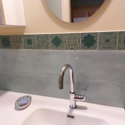 kafle miętowe 10cm x 10cm