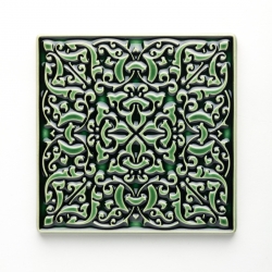 adaggio 100x100x7mm bottle green2