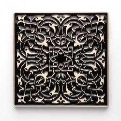 largo 150x150x9mm black