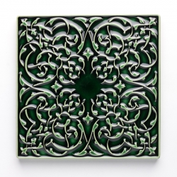 largo 150x150x9mm bottle green