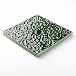 largo 150x150x9mm bottle green